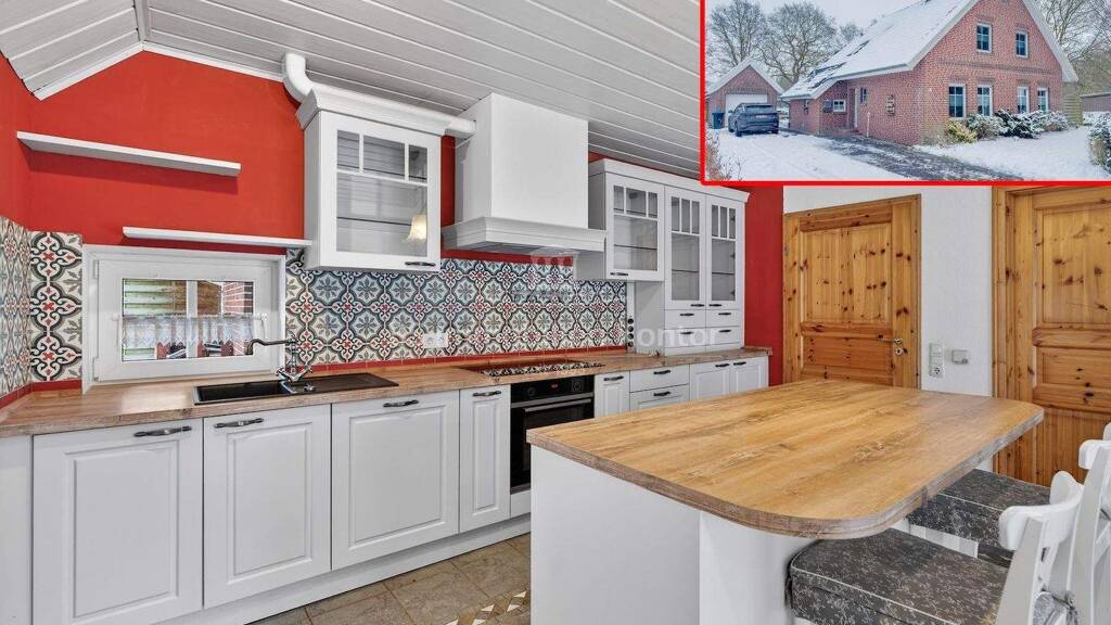 Einfamilienhaus zum Kauf 340.000 € 6 Zimmer 172,7 m² 694 m² Grundstück Neudorf Uplengen / Neudorf 26670