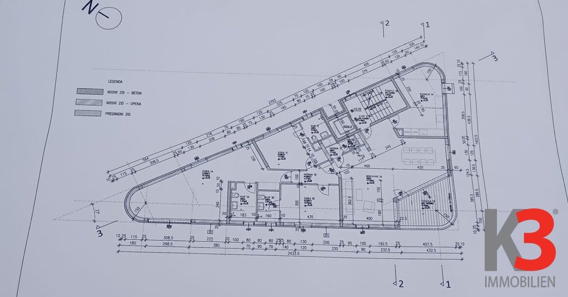 Wohnung zum Kauf 776.160 € 3 Zimmer 129,4 m²<br/>Wohnfläche EG<br/>Geschoss Rovinj 52210