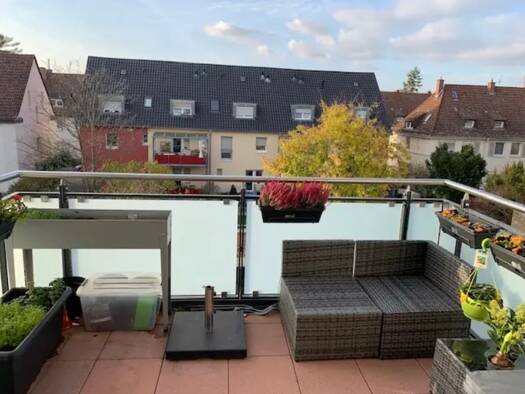 Wohnung zur Miete 650 € 2 Zimmer 57 m² frei ab sofort Auerhahnstraße Käfertal Mannheim 68309