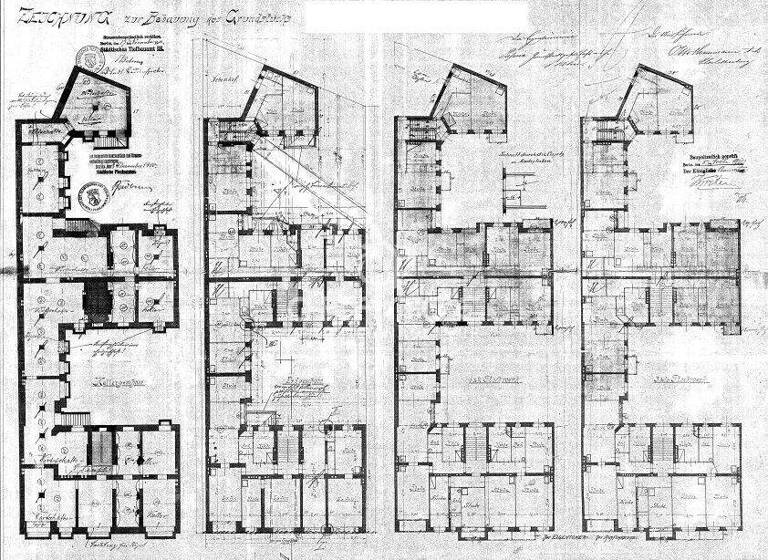 Mehrfamilienhaus zum Kauf als Kapitalanlage geeignet 5.380.000 € 2.183,1 m² Gesundbrunnen Berlin-Wedding 13357