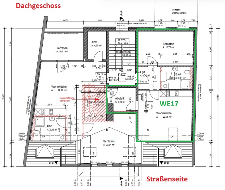 Studio zur Miete 675 € 2 Zimmer 54,1 m²<br/>Wohnfläche 5.<br/>Geschoss Steinweg 12 Südliche Innenstadt Halle (Saale) 06110