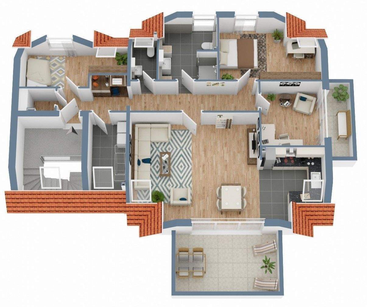 Immobilie in Dötlingen - Luxus-Wohnung am Naturschutzgebiet - Bild 1