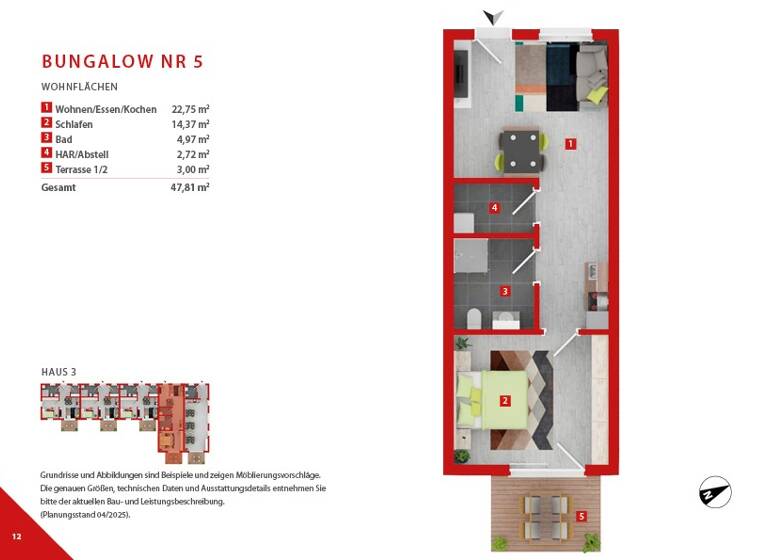 Haus zum Kauf - Erstbezug provisionsfrei 268.297 € 2 Zimmer 47,8 m² frei ab sofort Hauptstraße 46 Saal Saal a.d.Saale 97633