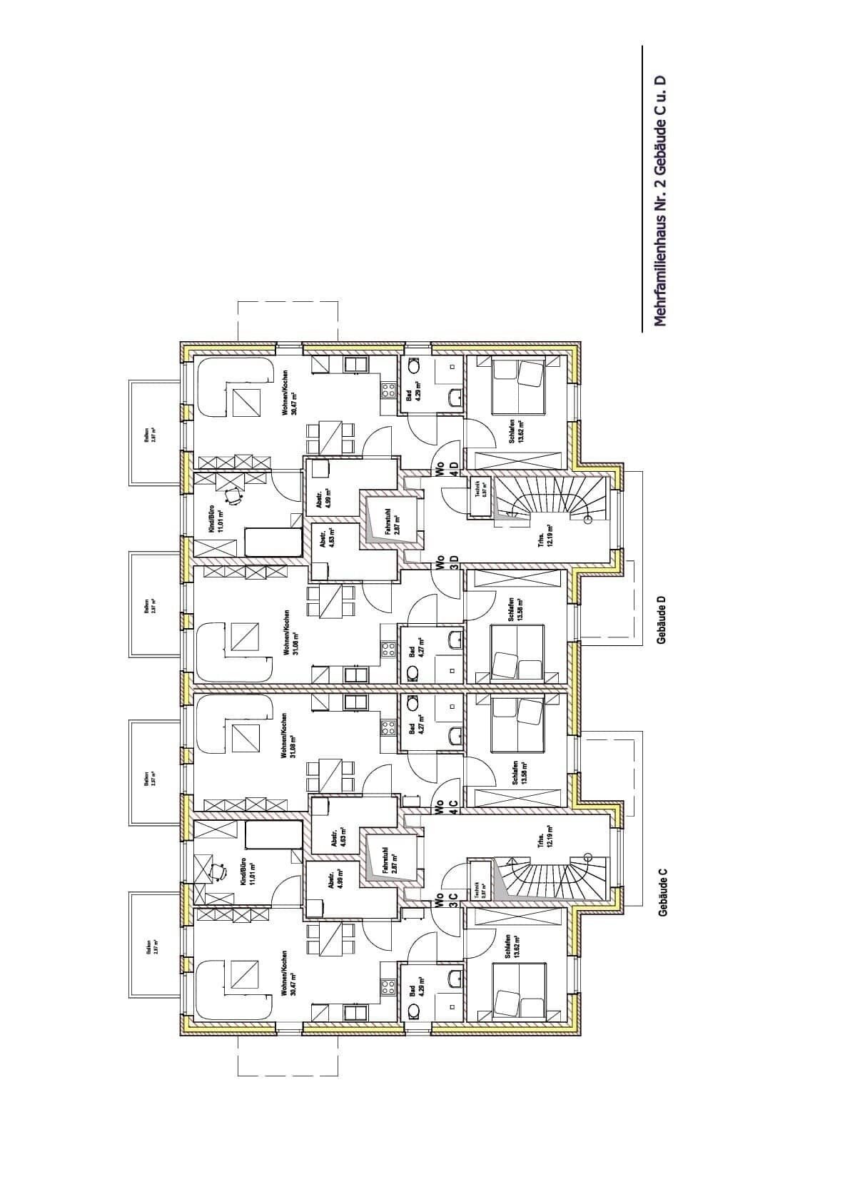 Wohnung zum Kauf 262.000 € 2 Zimmer 59,1 m²<br/>Wohnfläche Wildeshausen 27793