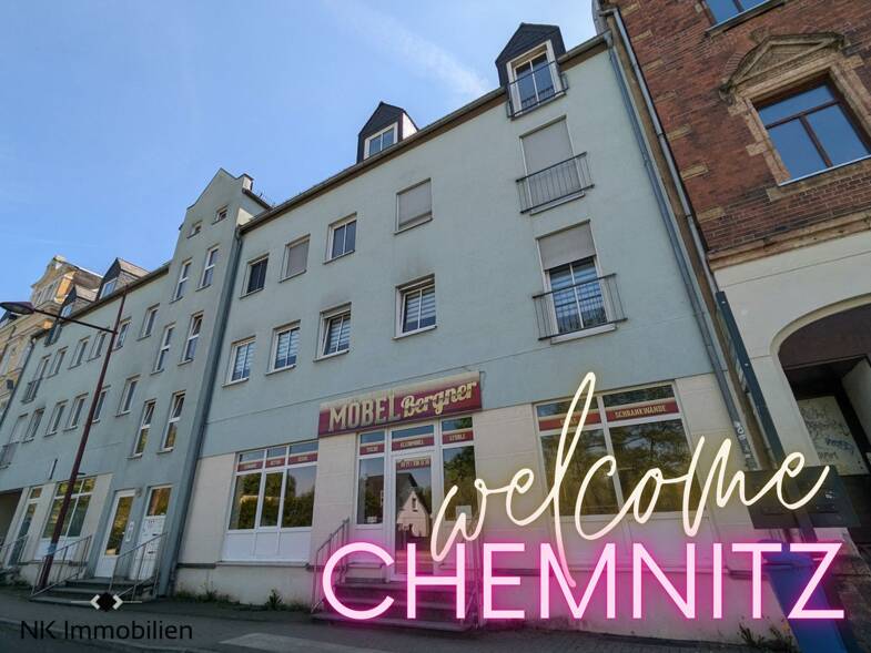 Laden zur Miete 490 € 2 Zimmer 72 m² Verkaufsfläche Limbacher Str. 117 Altendorf 926 Chemnitz 09116