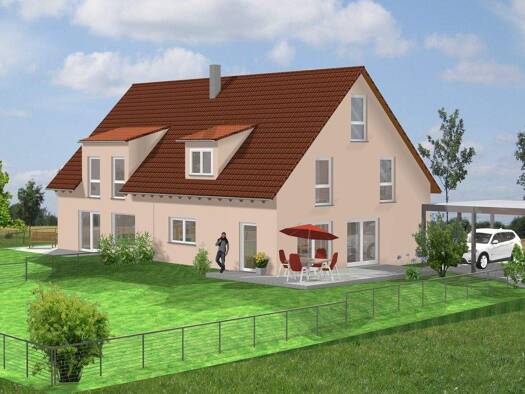 Doppelhaushälfte zum Kauf provisionsfrei 931.130 € 5 Zimmer 156 m² 569 m² Grundstück Herringstraße Tennenlohe Erlangen 91058