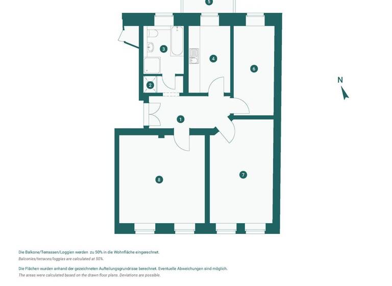 Wohnung zum Kauf provisionsfrei 287.000 € 3 Zimmer 74 m² EG Reichpietschstraße 47 Reudnitz-Thonberg Leipzig 04317