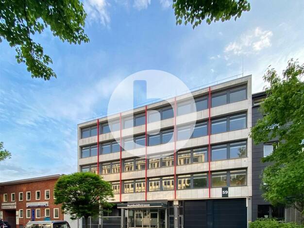 Bürogebäude zur Miete provisionsfrei 16,50 € 617 m² Bürofläche Barmbek-Süd Hamburg 22083