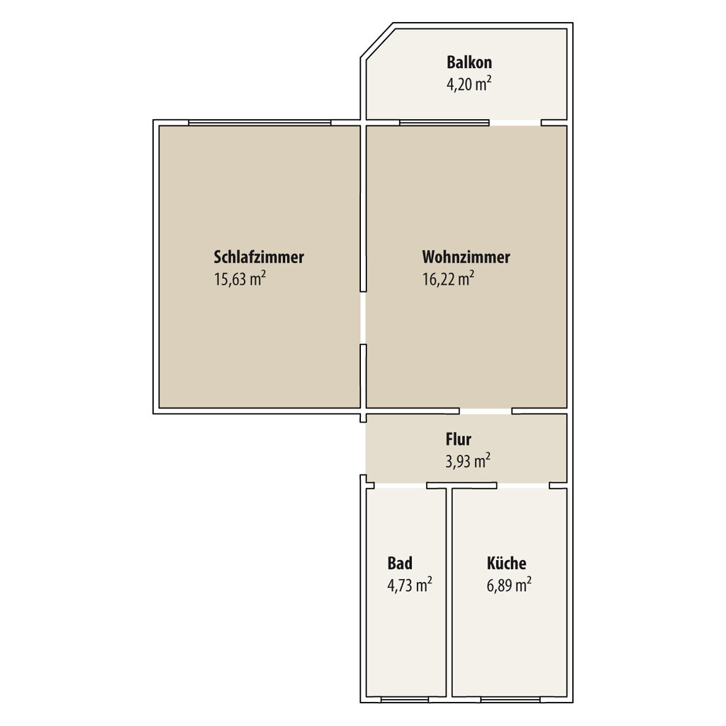 Wohnung zur Miete 290 € 2 Zimmer 48,7 m²<br/>Wohnfläche 1.<br/>Geschoss 01.04.2025<br/>Verfügbarkeit Plzener Straße 18 Bieblach 1 Gera 07546