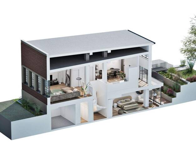 Stadthaus zum Kauf - Neubau provisionsfrei 1.250.700 € 4 Zimmer 147,9 m² Innenstadt Augsburg 86152