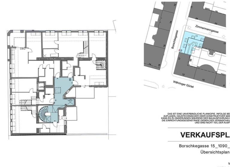 Wohnung zum Kauf - Erstbezug 849.000 € 3 Zimmer 96,1 m² Wien 1090