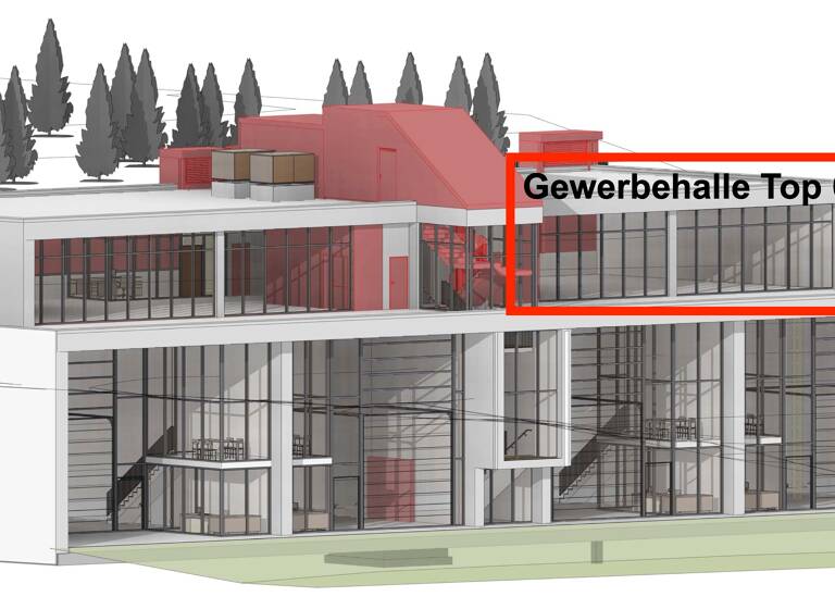 Werkstatt zur Miete - Erstbezug 221 m² Lagerfläche Thiersee 6335
