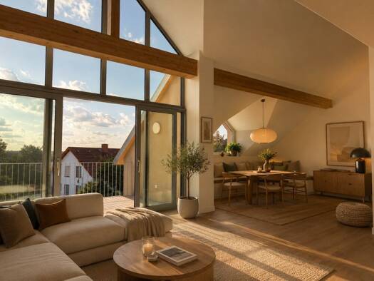 Penthouse zum Kauf - Erstbezug provisionsfrei 695.000 € 5 Zimmer 168,4 m² 2. Geschoss Stadecken-Elsheim 55271
