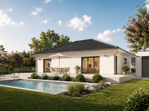 Bungalow zum Kauf 601.230 € 3 Zimmer 114 m² 698 m² Grundstück Fürther Straße Bernbach Veitsbronn 90587