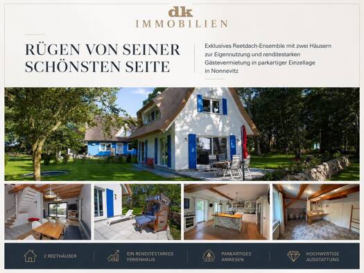 Haus zum Kauf 985.000 € 6 Zimmer 1.644 m² Grundstück Nonnevitz Dranske 18556