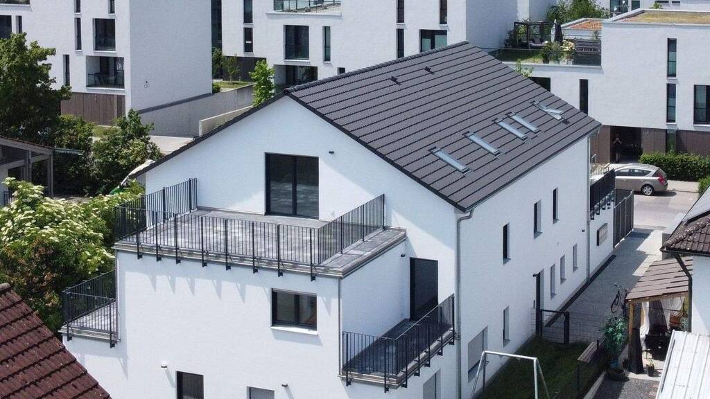 Neubau 3 ZKB Erdgeschoss mit Terrasse - Fernwärme - KFW 55EE