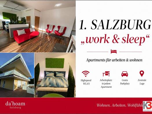 Wohnung zur Miete 2.000 € 3 Zimmer 80 m² Salzburg Salzburg 5020