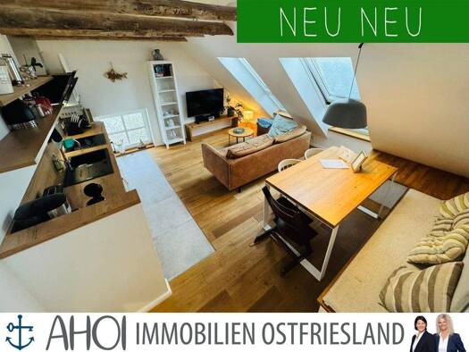 Wohnung zum Kauf 229.000 € 3 Zimmer 56 m² 2. Geschoss Upleward Krummhörn / Upleward 26736