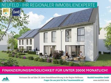 Doppelhaushälfte zum Kauf - Neubau 557.900 € 4 Zimmer 124,9 m² 168 m² Grundstück Bahnhofstraße 25/1 Kochendorf Bad Friedrichshall 74177