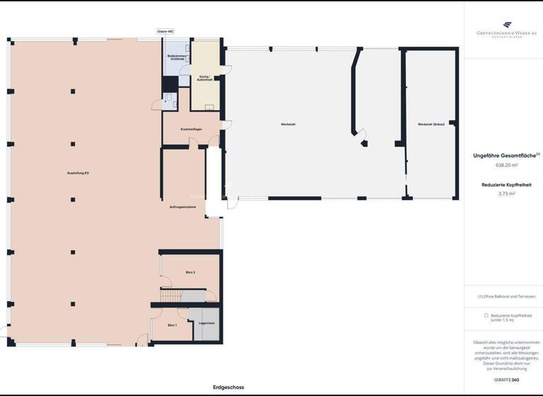 Lagerhalle zur Miete 5,41 € 1.110 m² Lagerfläche Wulsdorf Bremerhaven / Wulsdorf 27572