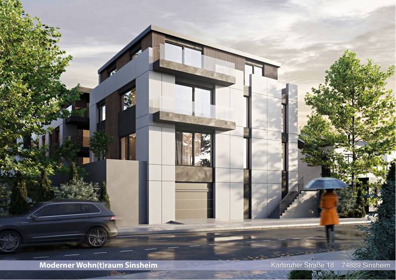 Wohnung zum Kauf - Neubau provisionsfrei 483.000 € 3 Zimmer 100,7 m² EG Dühren Sinsheim 74889