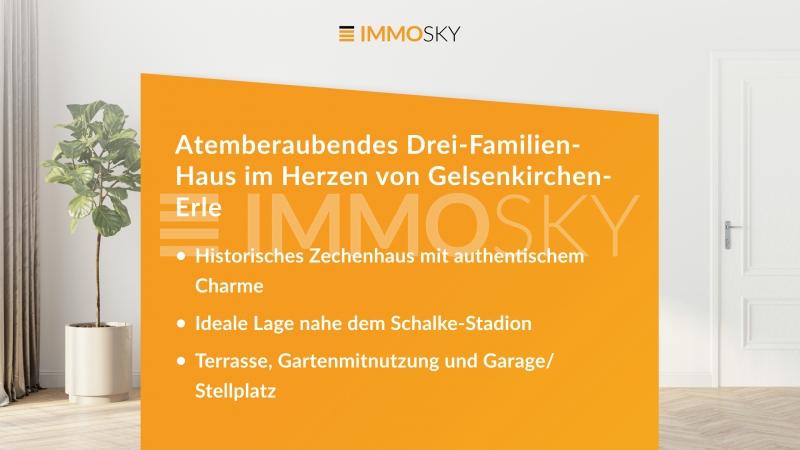 Einfamilienhaus zum Kauf 250.000 € 8 Zimmer 120 m²<br/>Wohnfläche 180 m²<br/>Grundstück Erle Gelsenkirchen 45891