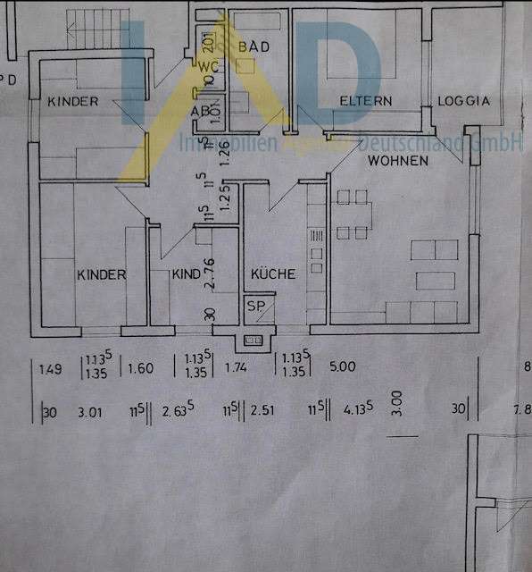 Studio zum Kauf 199.000 € 5 Zimmer 97 m²<br/>Wohnfläche 1.<br/>Geschoss Hunnebrock Bünde / Hunnebrock 32257