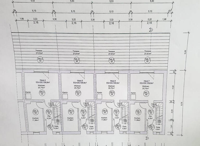 Reihenmittelhaus zum Kauf 450.000 € 12 Zimmer 372 m² 760 m² Grundstück Rubitz Kenz-Küstrow / Rubitz 18314