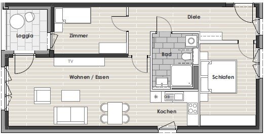 Wohnung zur Miete 1.063 € 3 Zimmer 79,3 m²<br/>Wohnfläche 3.<br/>Geschoss ab sofort<br/>Verfügbarkeit Von-Hünefeld-Straße 20+22 Stadtmitte Neu-Ulm 89231