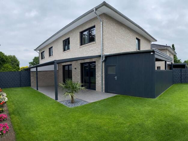 Doppelhaushälfte zum Kauf provisionsfrei 409.000 € 4 Zimmer 100 m² 333 m² Grundstück Ganderkesee Ganderkesee 27777