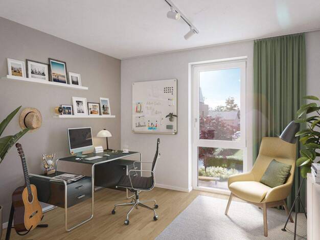 Wohnung zum Kauf provisionsfrei 439.000 € 2 Zimmer 58,4 m² 1. Geschoss Hittfeld 21218