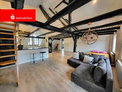 Wohnung zur Miete 800 € 2 Zimmer 120 m² Dachgeschoss frei ab sofort Melsungen Melsungen 34212