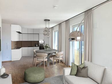 Wohnung zur Miete 1.280 € 2 Zimmer 73,5 m² 1. Geschoss Geschwister-Grünbaum-Straße 17 Käfertal Mannheim 68309