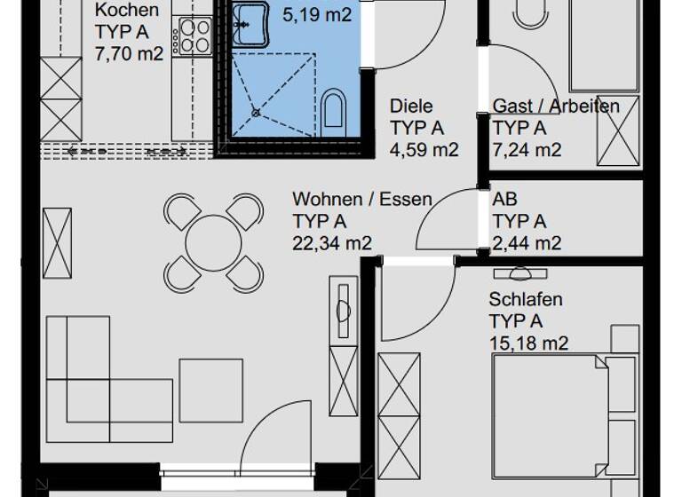 Wohnung zur Miete 795 € 3 Zimmer 69,2 m²<br/>Wohnfläche 1.<br/>Geschoss ab sofort<br/>Verfügbarkeit Wilhermsdorf Wilhermsdorf 91452