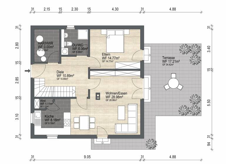 Einfamilienhaus zum Kauf 369.000 € 5 Zimmer 130 m² 670 m² Grundstück Lohmen 01847