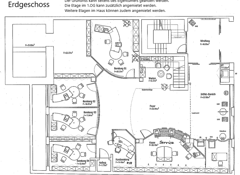 Bürofläche zur Miete provisionsfrei 8 Zimmer 289 m² Bürofläche Vilshofen Vilshofen an der Donau 94474