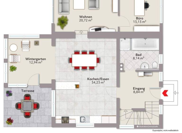 Einfamilienhaus zum Kauf 849.000 € 6 Zimmer 183 m² 946 m² Grundstück frei ab 01.04.2026 Kaufering 86916