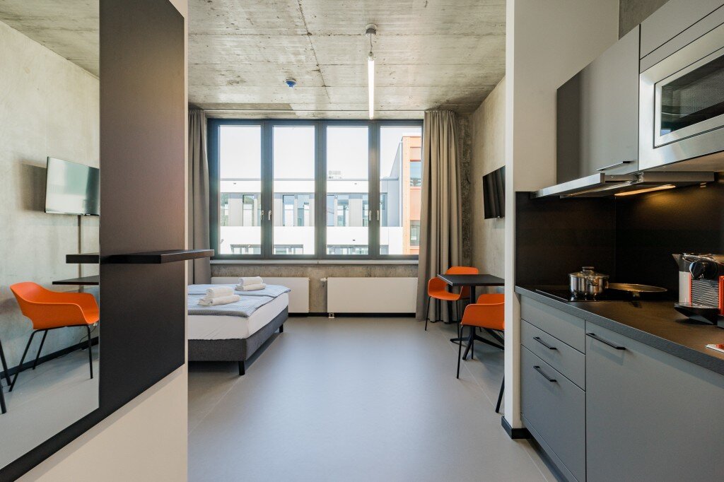 Wohnung zur Miete Wohnen auf Zeit 1.700 € 1 Zimmer 23 m²<br/>Wohnfläche 01.10.2024<br/>Verfügbarkeit Prinzessinnenstraße Kreuzberg Berlin 10969