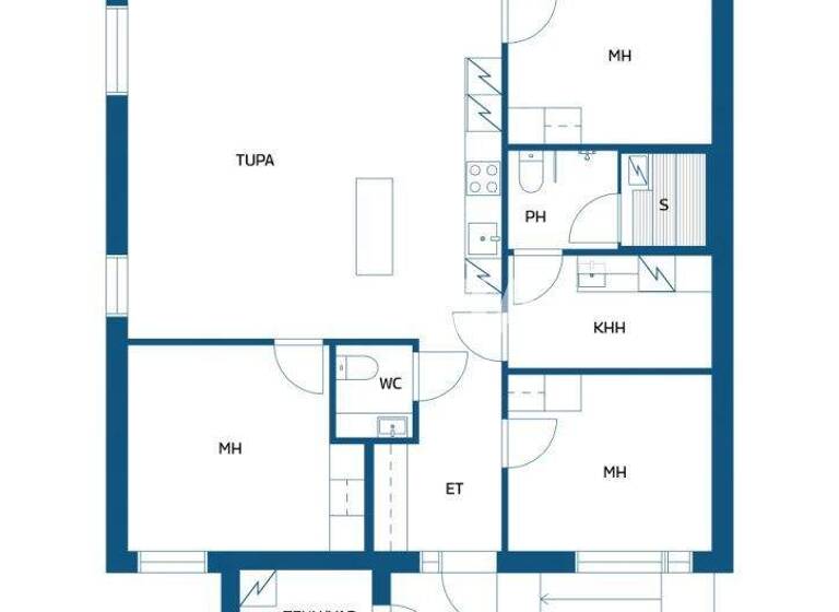 Doppelhaushälfte zum Kauf 325.000 € 4 Zimmer 87,5 m² 1.036 m² Grundstück Kuivaamonraitti 14 Sipoo 04130