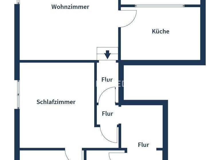 Wohnung zum Kauf 199.000 € 3 Zimmer 86 m² 1. Geschoss Siegenburg 93354