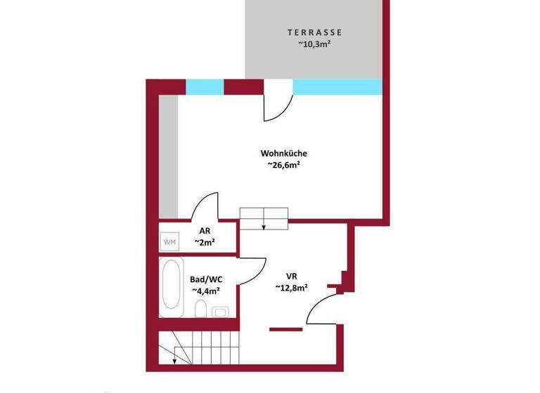 Wohnung zur Miete - Erstbezug 1.682 € 3 Zimmer 81,9 m² frei ab 01.05.2026 Wien 1210