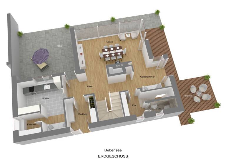 Immobilie zum Kauf 5 Zimmer 200 m² 3.500 m² Grundstück Bebensee 23816