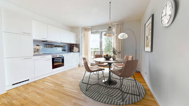 Wohnung zur Miete - Erstbezug 1.195 € 2 Zimmer 61,1 m² 1. Geschoss Rödelheimer Landstraße 25 Bockenheim Frankfurt am Main 60487