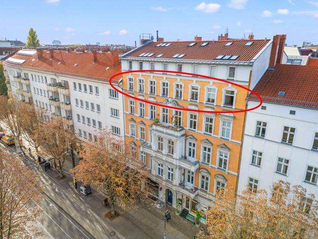 Wohnung zum Kauf provisionsfrei 1.735.000 € 6 Zimmer 217 m² 4. Geschoss Kastanienallee 32 Prenzlauer Berg Berlin 10435