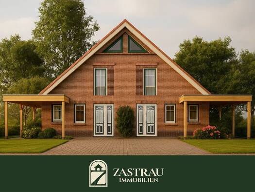 Doppelhaushälfte zum Kauf - Erstbezug 397.500 € 4 Zimmer 147 m² 419 m² Grundstück Schulweg Neuwesteel Norden / Neuwesteel 26506