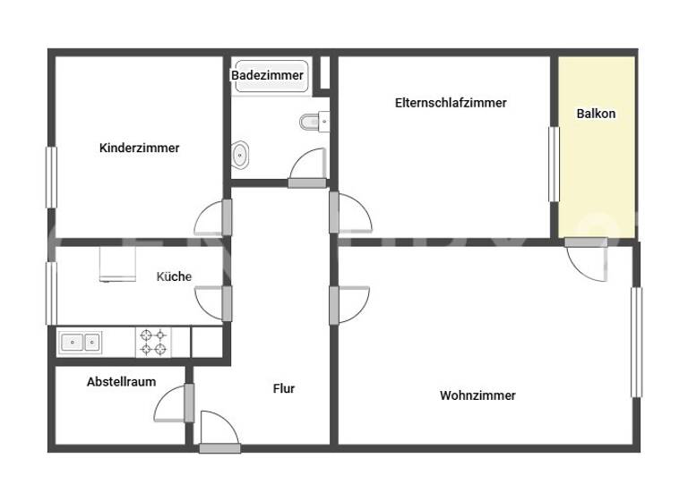 Wohnung zum Kauf 109.000 € 4 Zimmer 74 m² 6. Geschoss frei ab sofort Dudweiler 66125