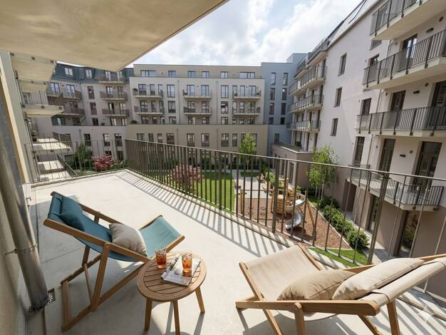 Wohnung zur Miete - Erstbezug 1.399 € 4 Zimmer 99 m² 2. Geschoss frei ab sofort Eichendorffstraße Löbtau-Nord Ortsamtsbereich Cotta 01159
