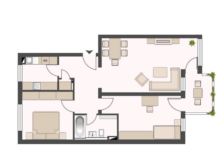 Sonstiges zum Kauf als Kapitalanlage geeignet 189.000 € 3 Zimmer 81,4 m² Heiterblick Leipzig 04329