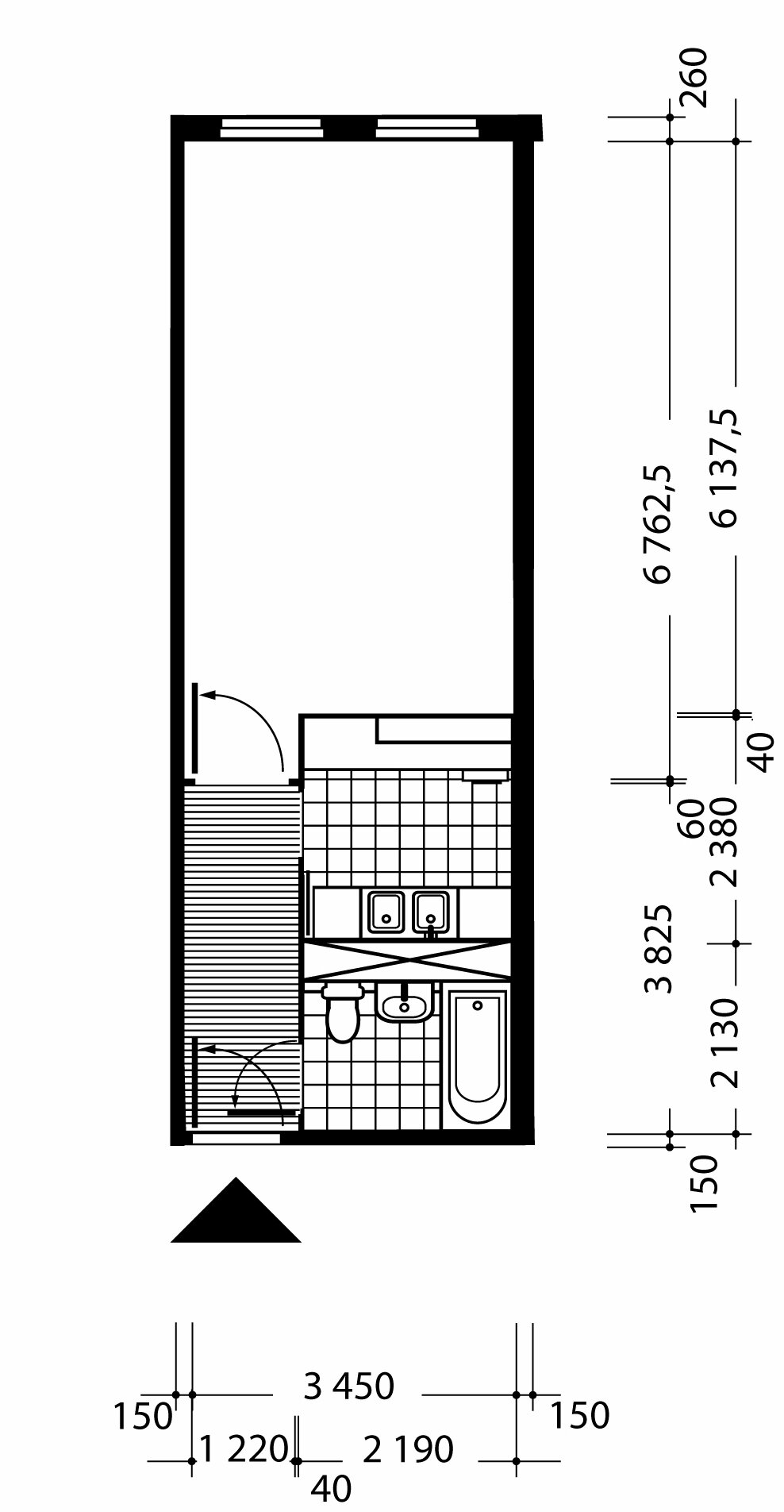 Wohnung zur Miete 289 € 1 Zimmer 37,9 m²<br/>Wohnfläche 4.<br/>Geschoss Schlehdornweg 32 Wiesenhügel Erfurt 99097