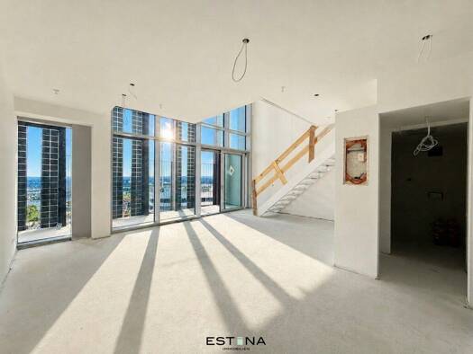 Penthouse zur Miete - Erstbezug 4.223 € 3 Zimmer 95,8 m² 51. Geschoss frei ab 01.11.2026 Donau-City-Straße Donaustadt 1220